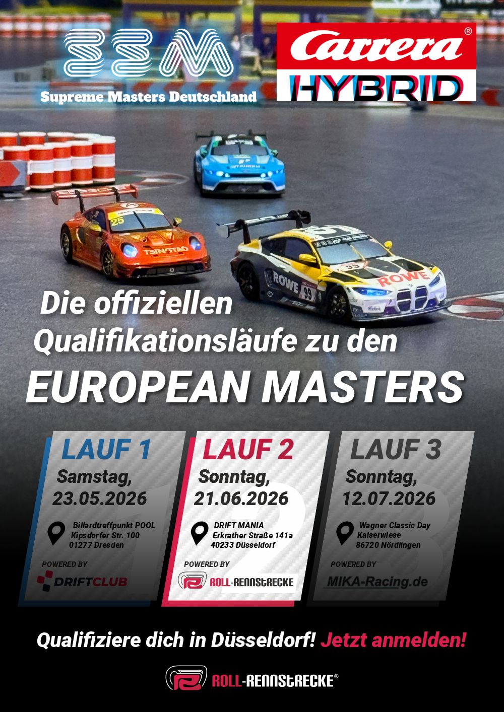 Carerra Hybrid European Masters