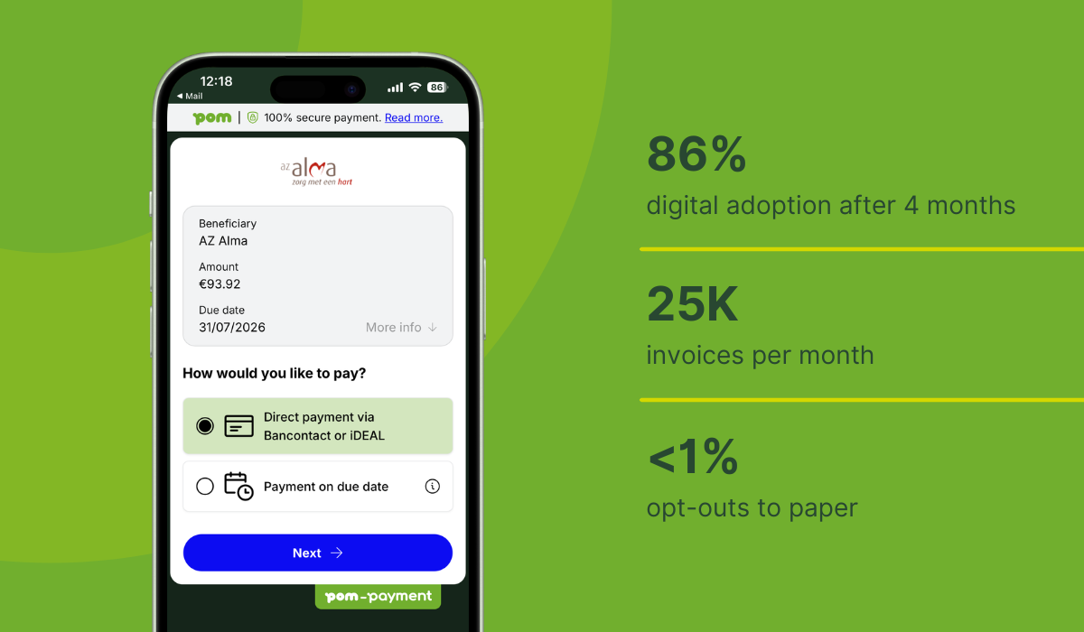 AZ Alma streamlines its entire patient billing process with POM