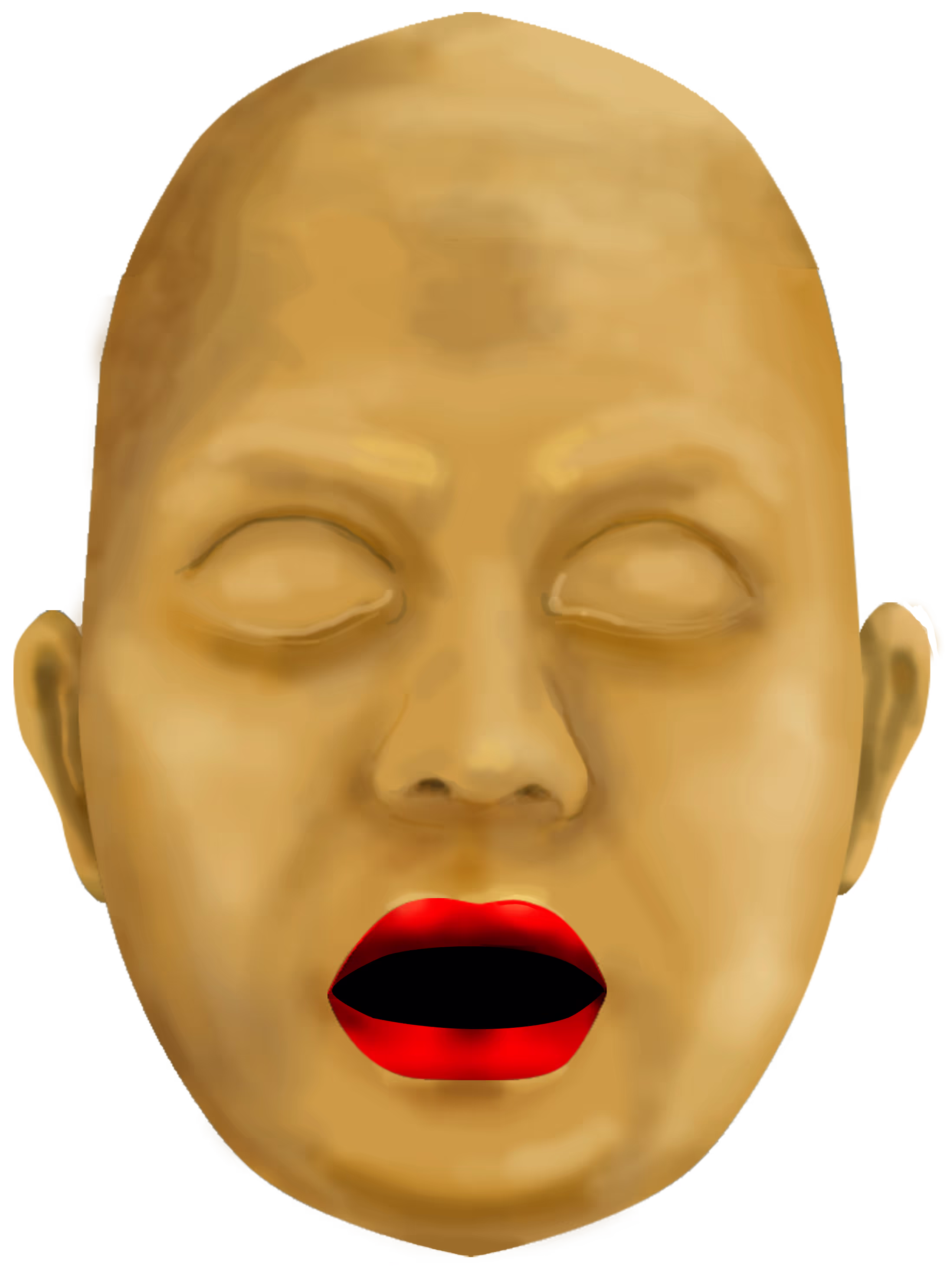 a bald head when clicked leads to about page