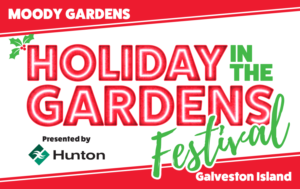 The pool at the Moody Gardens Hotel filled with hotel guests enjoying a sunny day out and the text Spring Sale 25% Off Best Available Rate