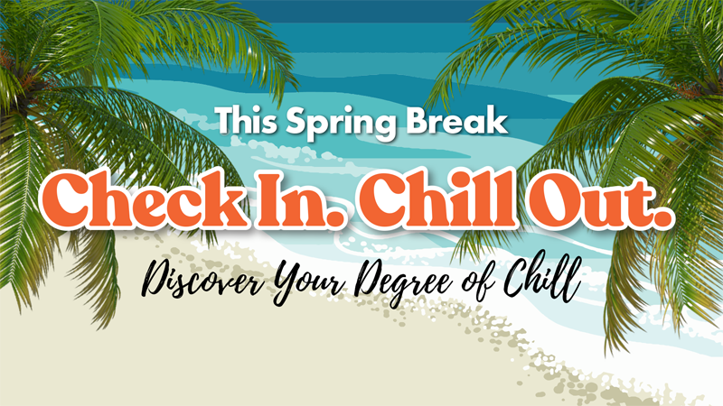 The pool at the Moody Gardens Hotel filled with hotel guests enjoying a sunny day out and the text Spring Sale 25% Off Best Available Rate