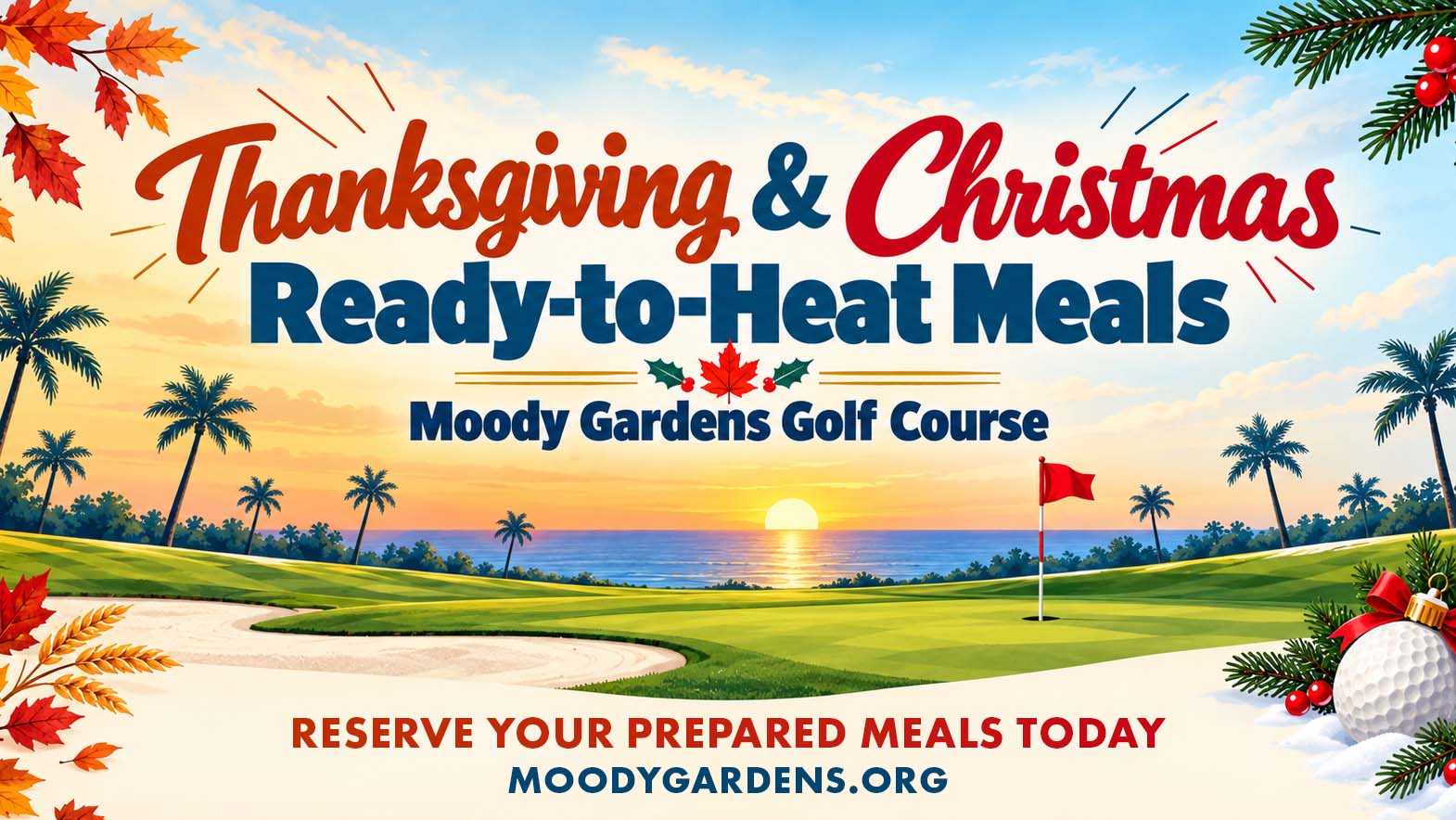 Golf Course Ready-to-Heat Holiday Meals