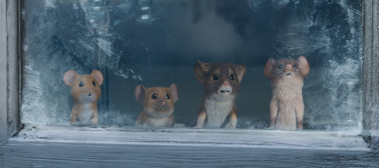 Myši v akci: Vánoční past