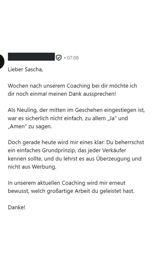 RWKMP Referenz - WhatsApp Chat Screenshot