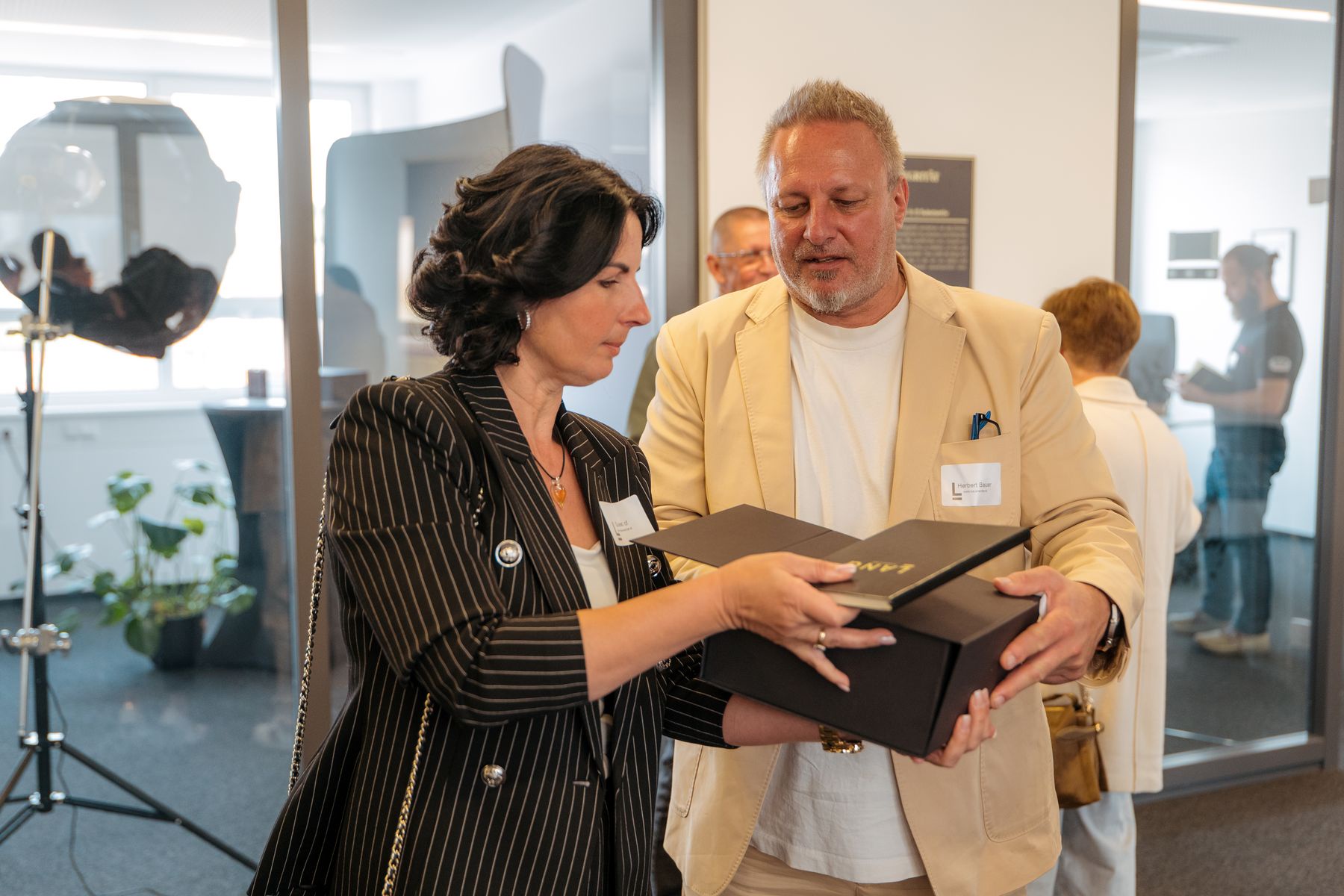 Empfang und Begrüßung beim Office Marketing Day