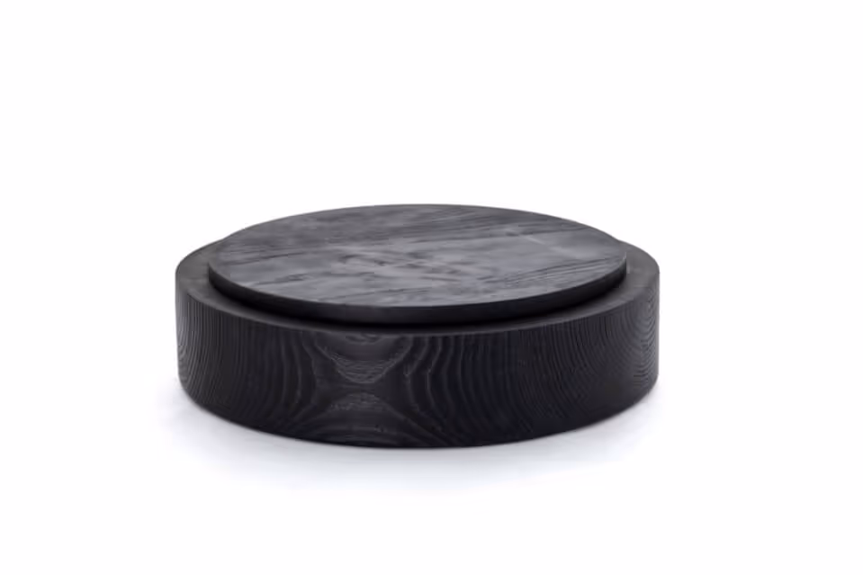 Handmade wooden homeware pieces by Anonymia scrolling showcase, styled shot