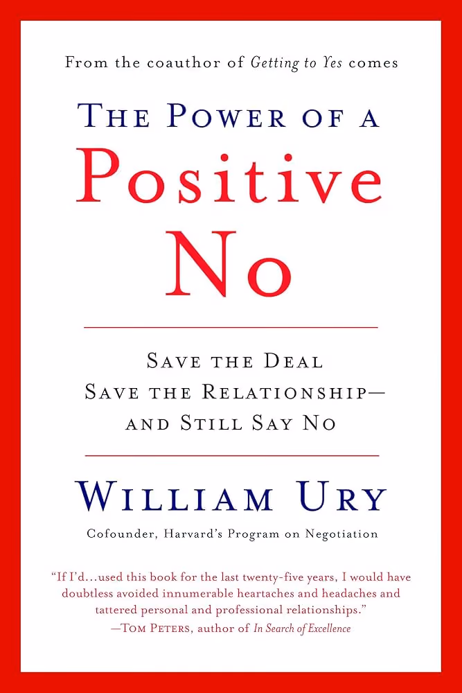 The Power of a Positive No cover