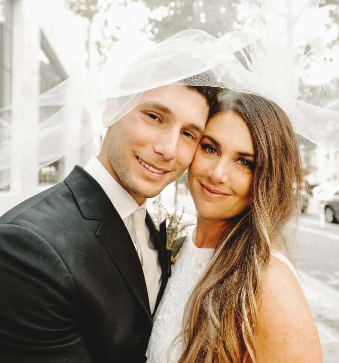 Lianne and Marco at their wedding