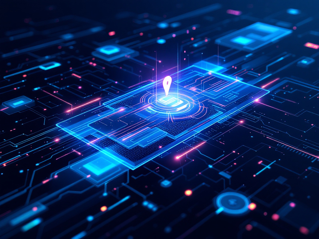 A close-up of various digital technology devices, including a laptop, smartphone, and tablet, showcasing modern tech advancements.