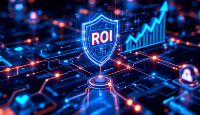 Visual depiction of ROI in the digital landscape, highlighting data analysis and performance indicators.