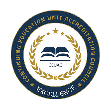 The Continuing Education Unit Accreditation Council
(CEUAC) emblem