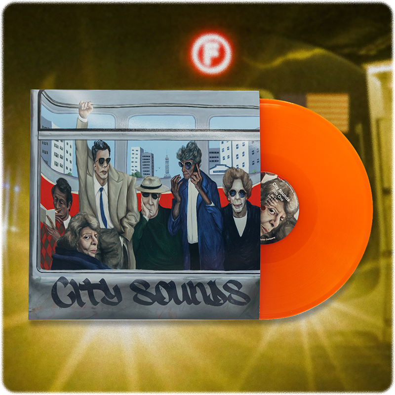 City Sounds Vinyl cover art.
