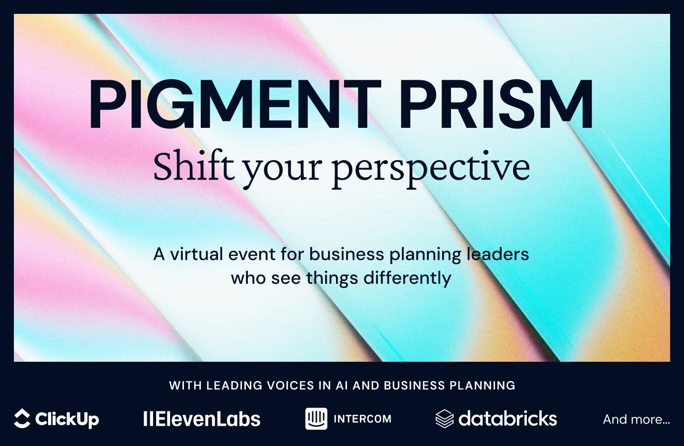 Prism 2025: Virtual conference