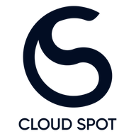 Cloud Spot logo featuring a stylized letter S above the text 'Cloud Spot'.