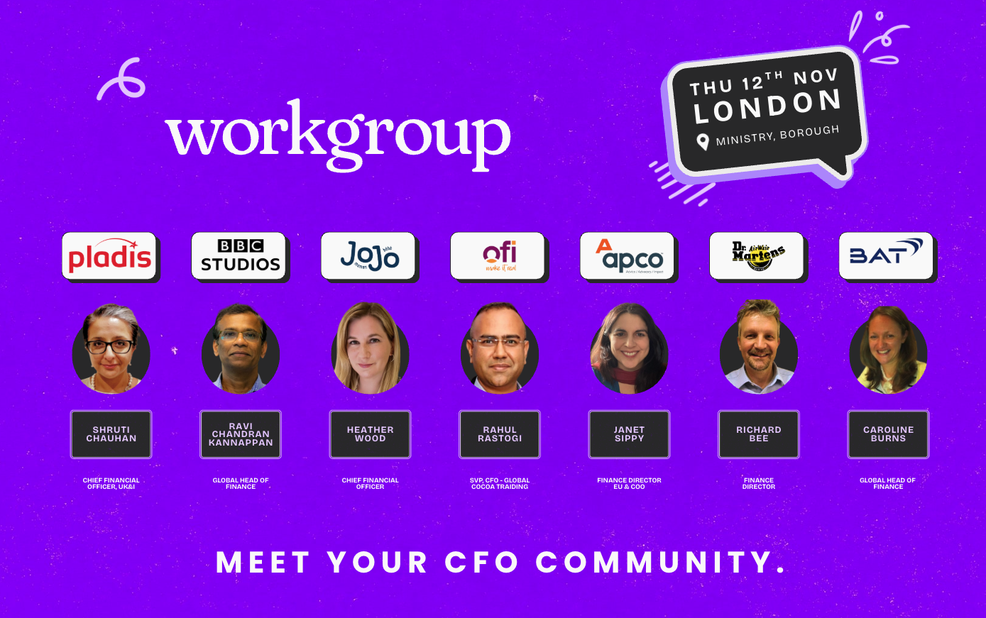 Workgroup CFO