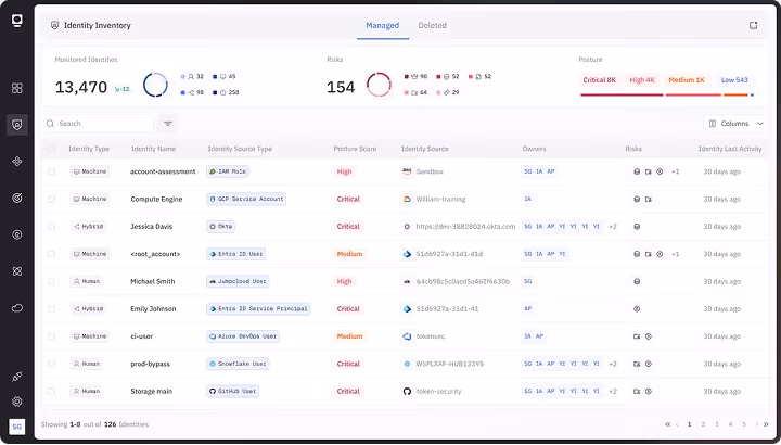 Uncover every AI agent and NHI across
on-prem, hybrid, and cloud environments.