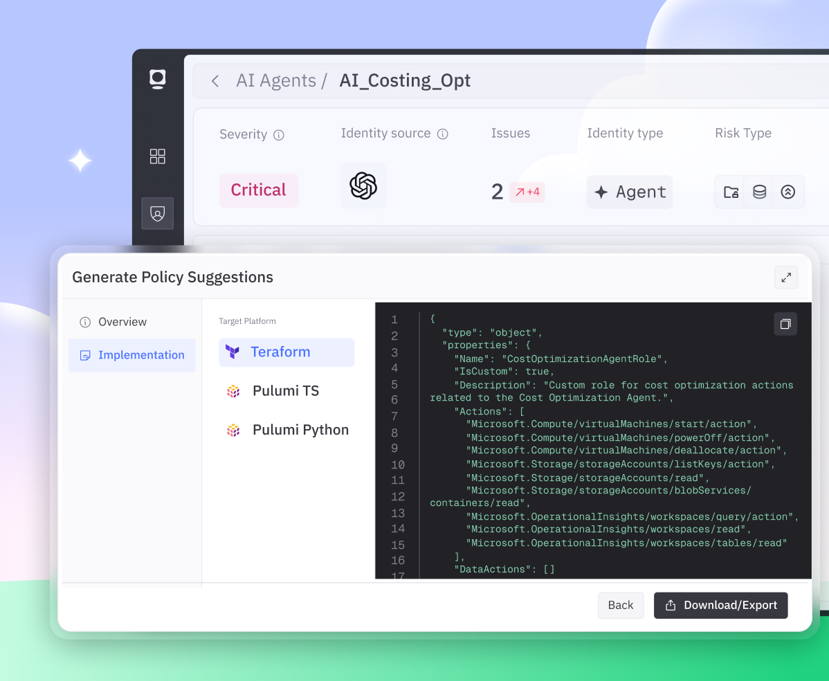 AI Agent Access Control & Right-Sizing