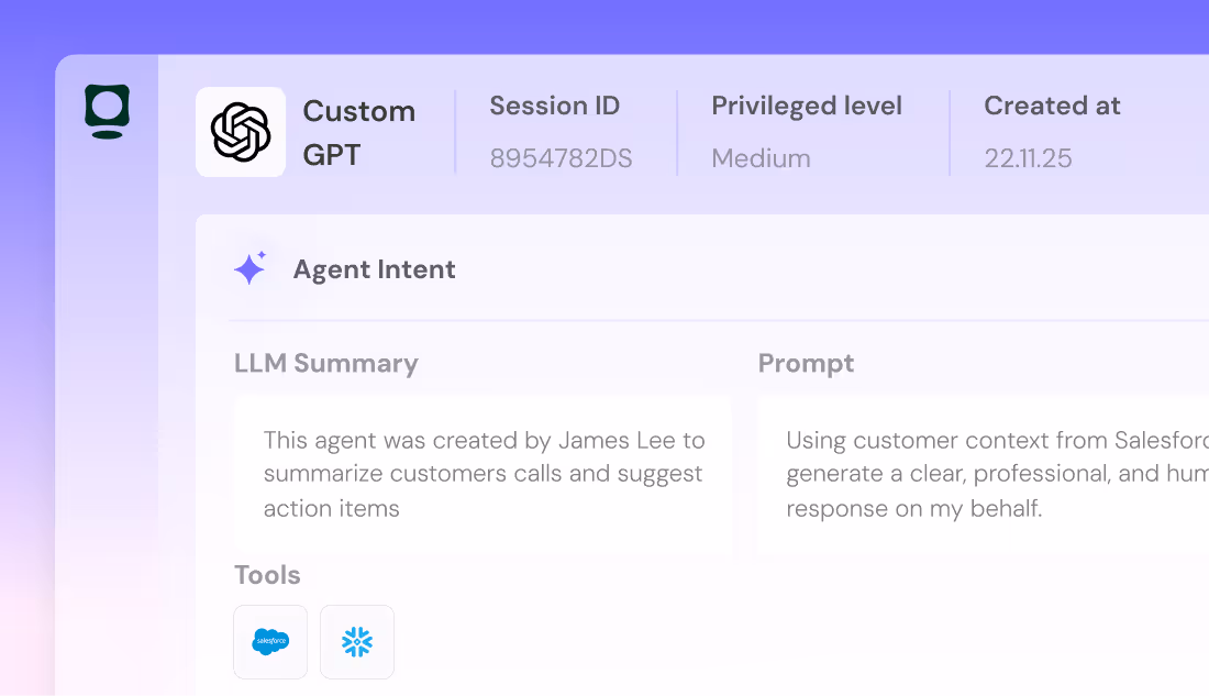 Uncover every AI agent and NHI across  on-prem, hybrid, and cloud environments.