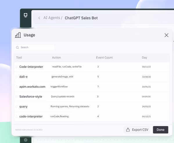 Traceability in a Multi-Agent Ecosystem