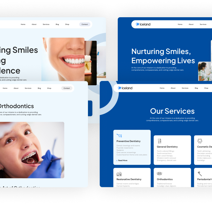 Iceland Webflow Template - Designed by Azwedo.com and Wedoflow.com