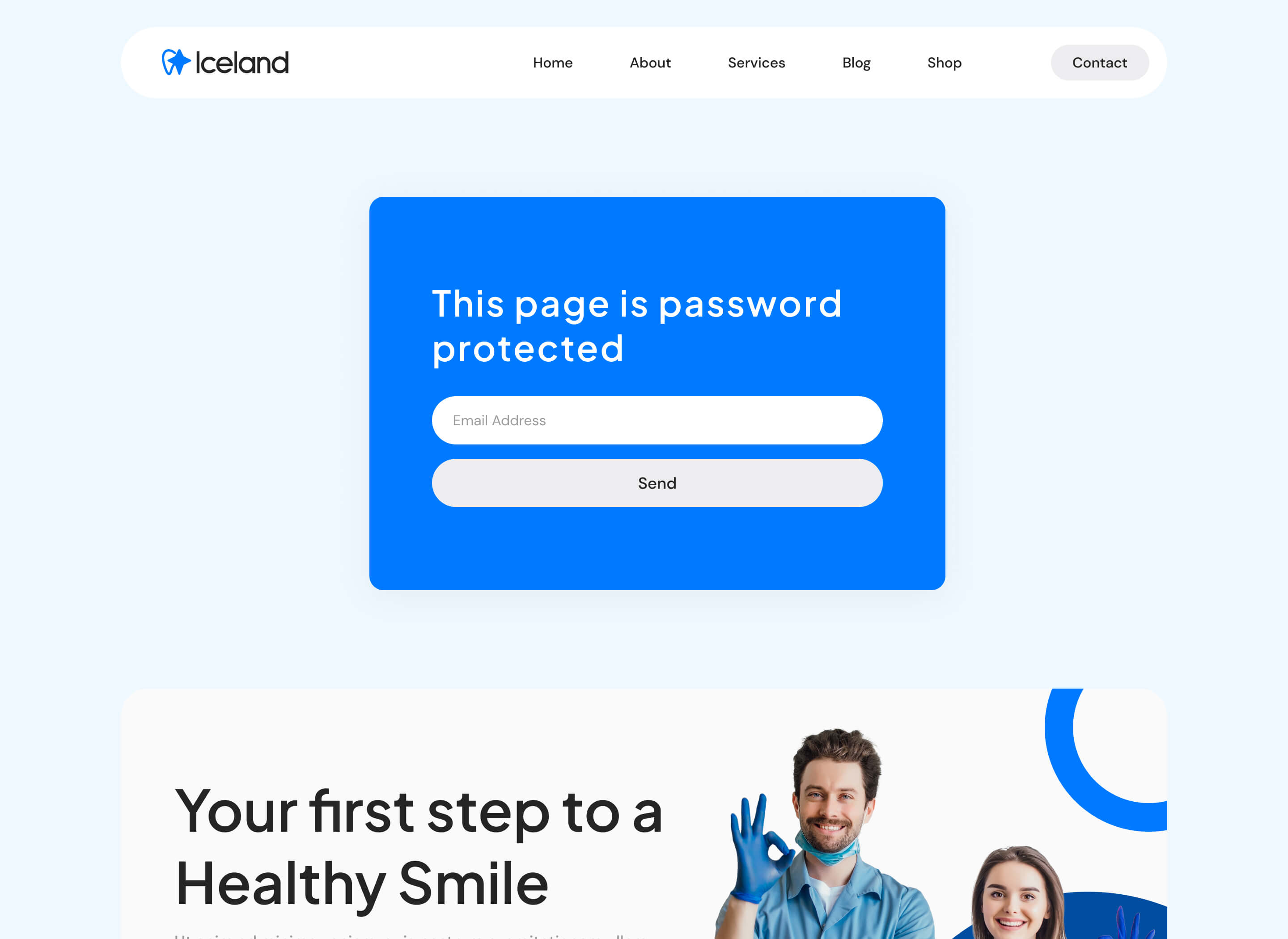 Iceland Webflow Template - Designed by Azwedo.com and Wedoflow.com