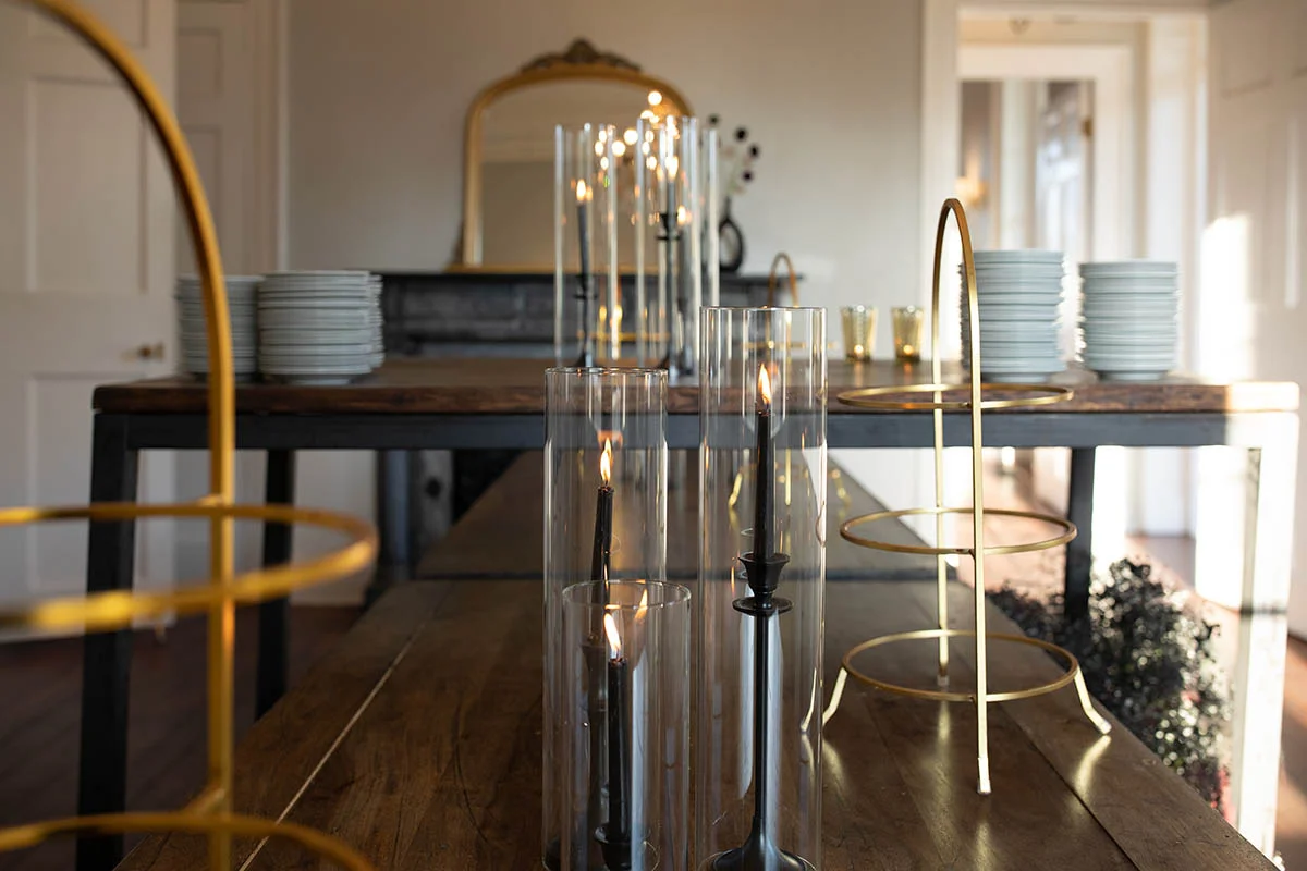 Imprint's tablescape design for Graebel's insideMOBILITY evening reception