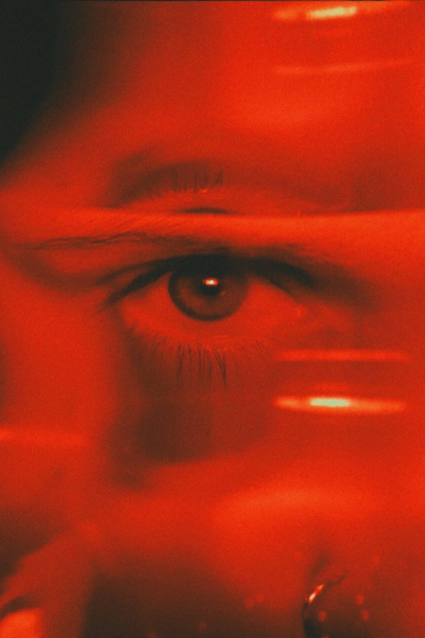 through the wineglass