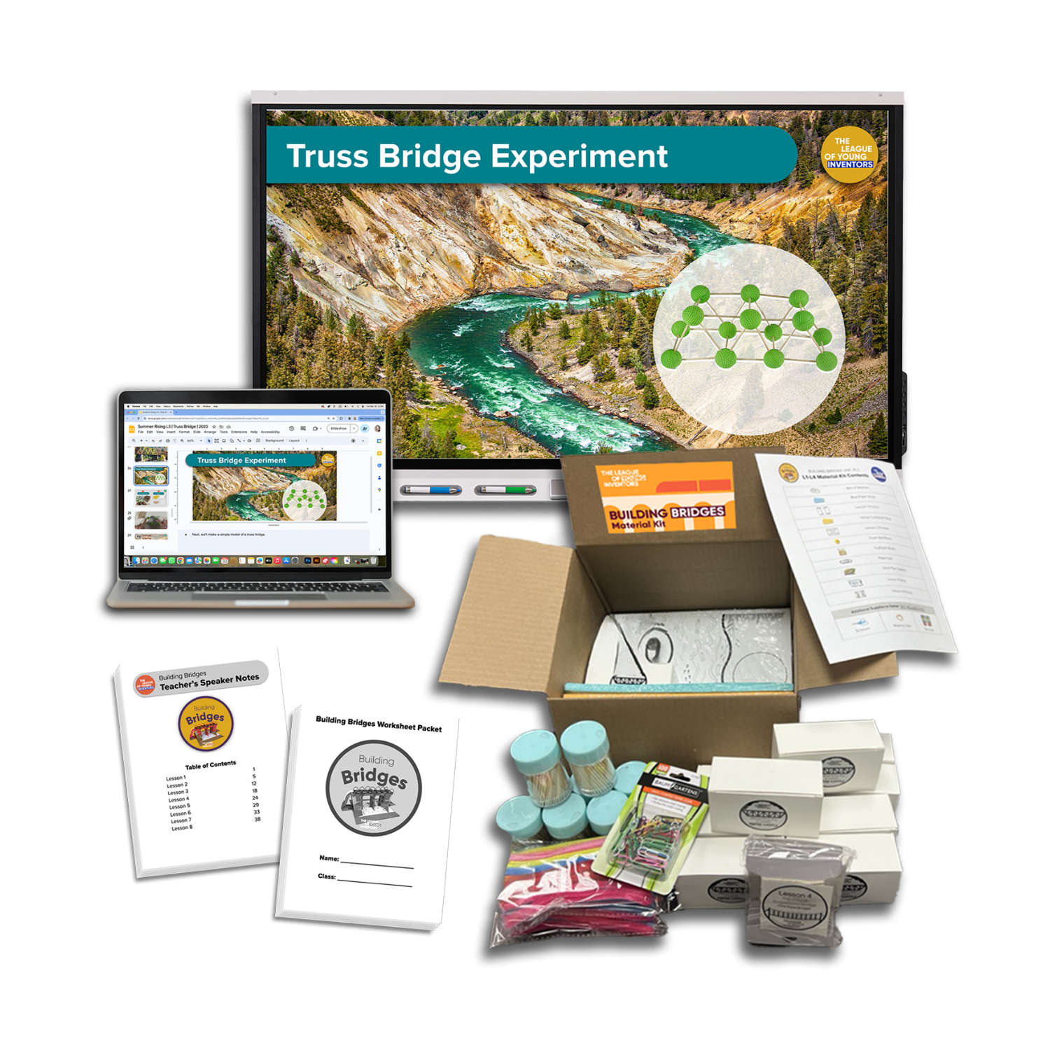 2 Students Building Mobile Sculpture DesignsDesigns