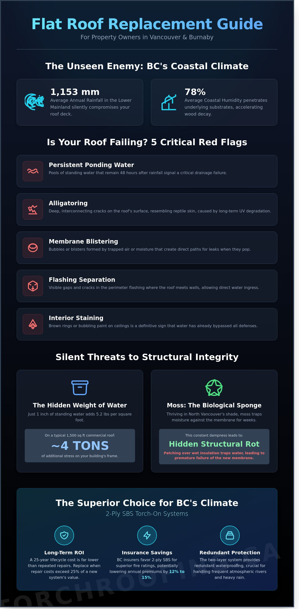 Flat roof replacement