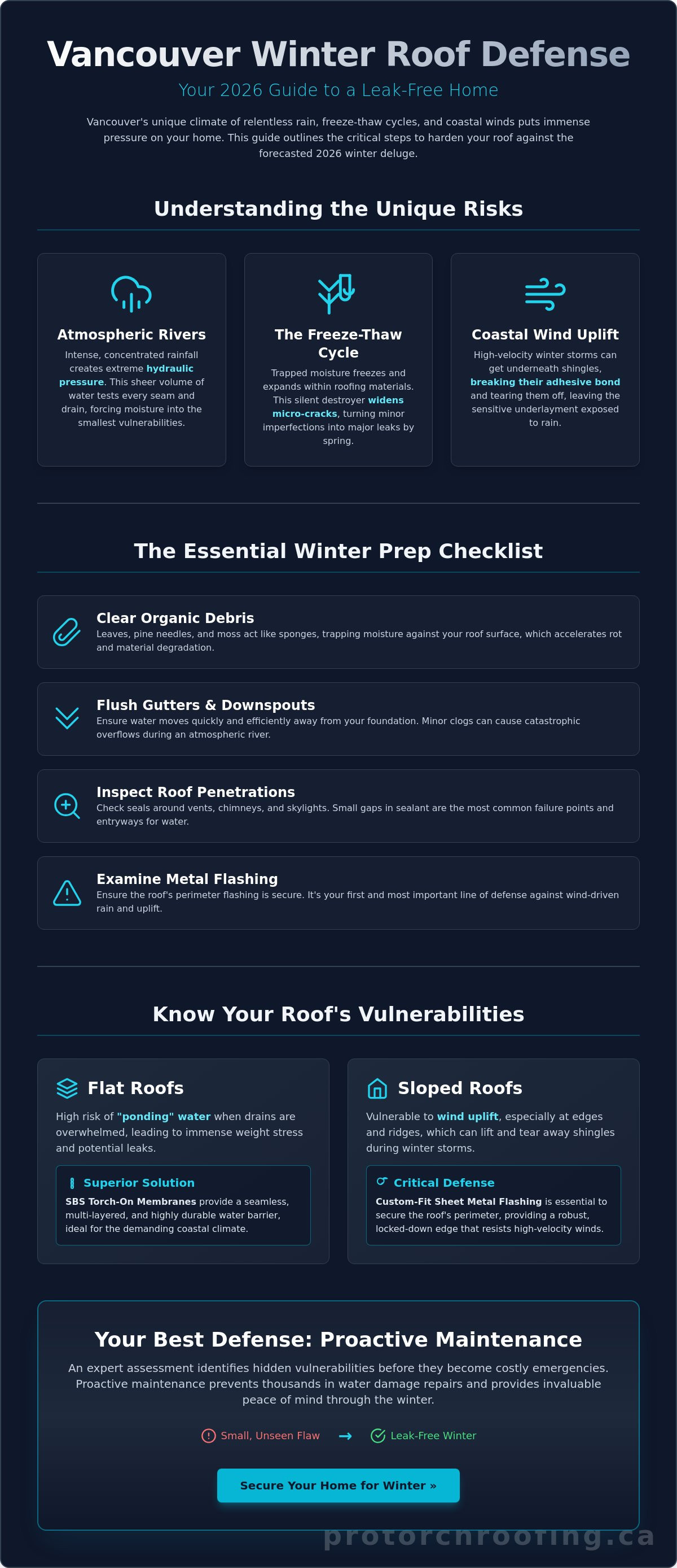 How to prepare your roof for winter in Vancouver