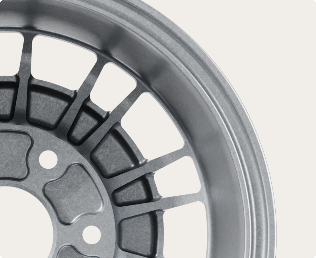 DAVY forged wheel lightweight detail view 1