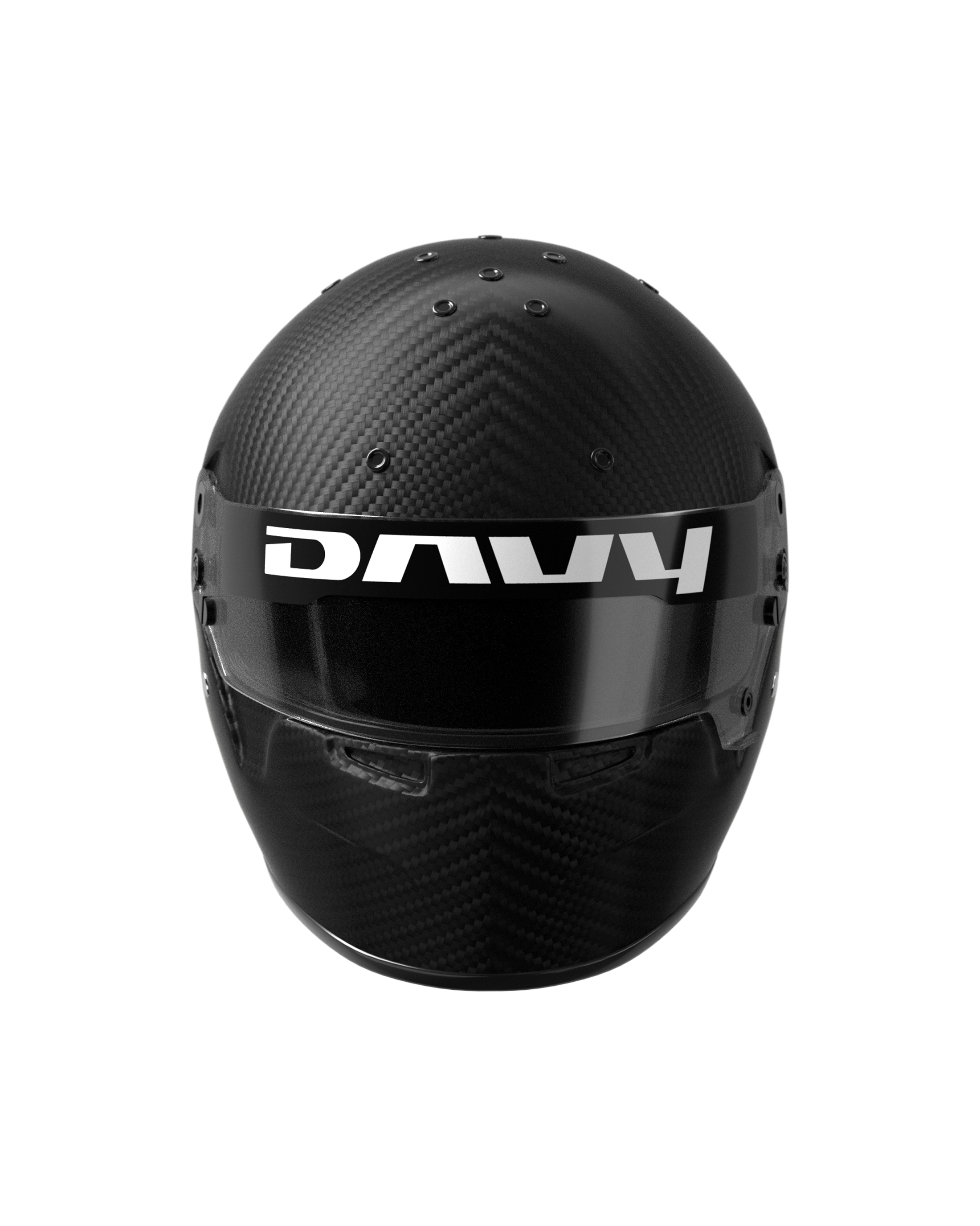 DAVY branded off-road racing helmet