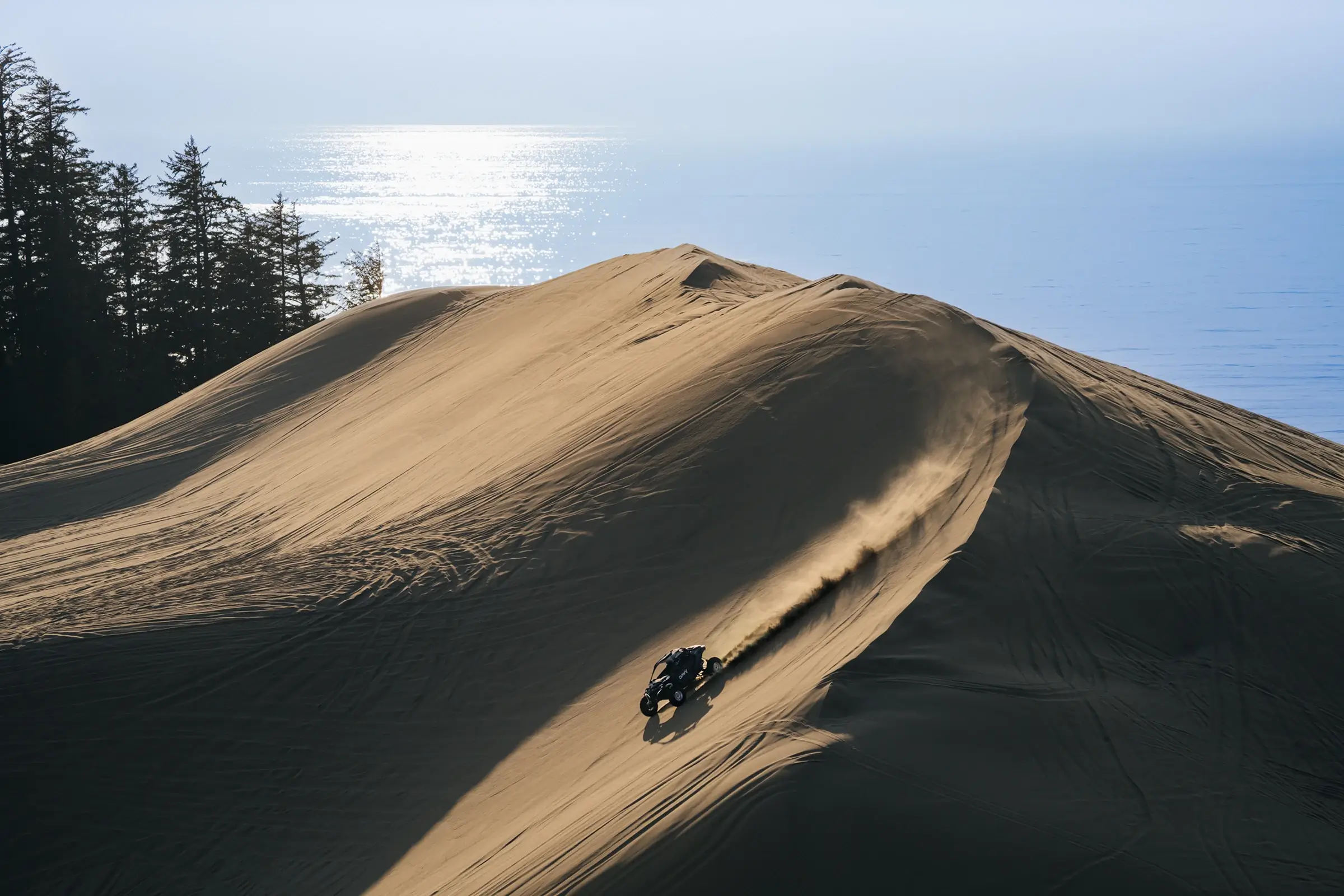 DAVY UTV on dunes — campaign closing shot