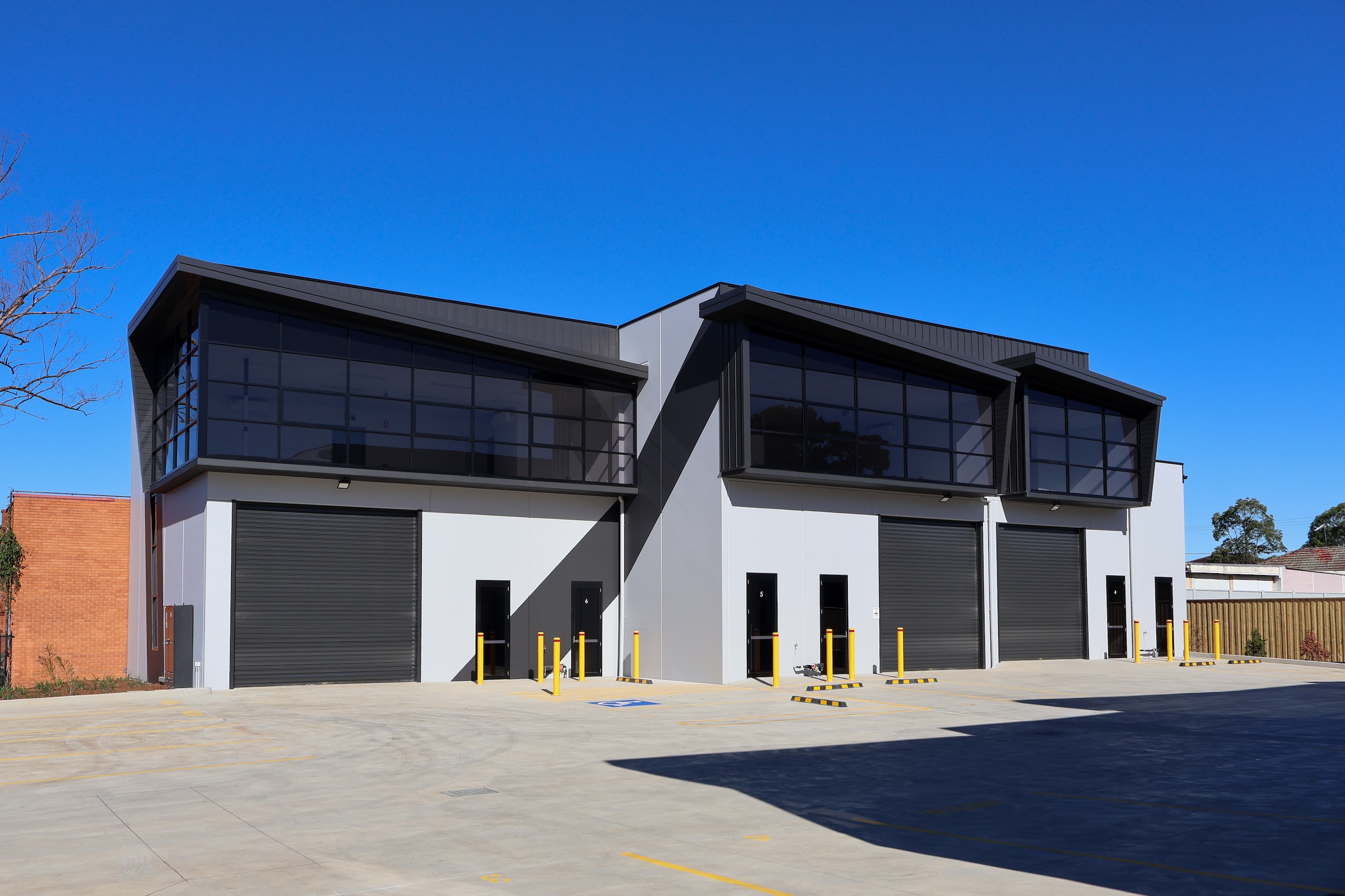 Image depicting the construction of a Warehouse development in Cabramatta, Sydney.