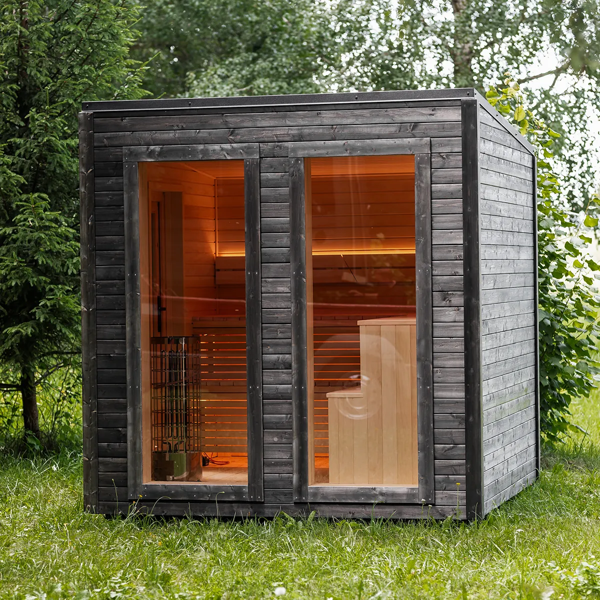 frame sauna outdoor