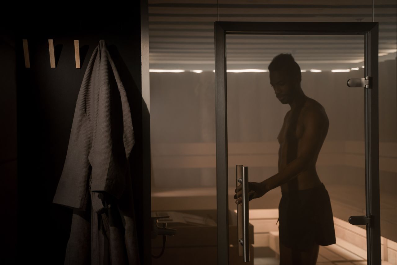 sauna after workout