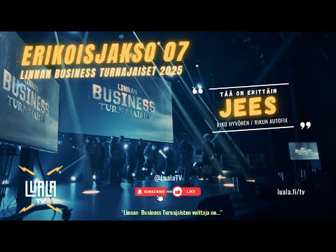 Katso video: LualaTV Erikoisjakso / Linnan Business Turnajaiset 2025. Klikkaamalla avaat videon katselutilaan.