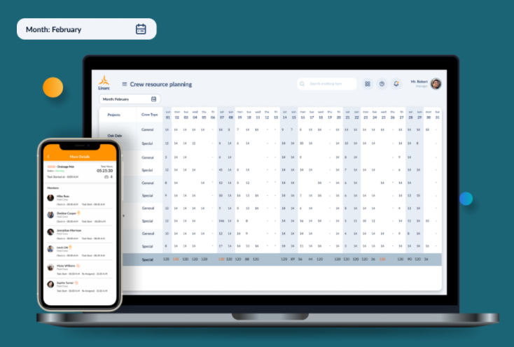 Linarc Resource Planning