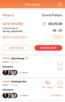 Linarc's Foreman Project Management Software App