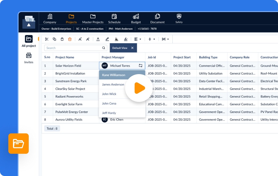Reassign Project Leadership