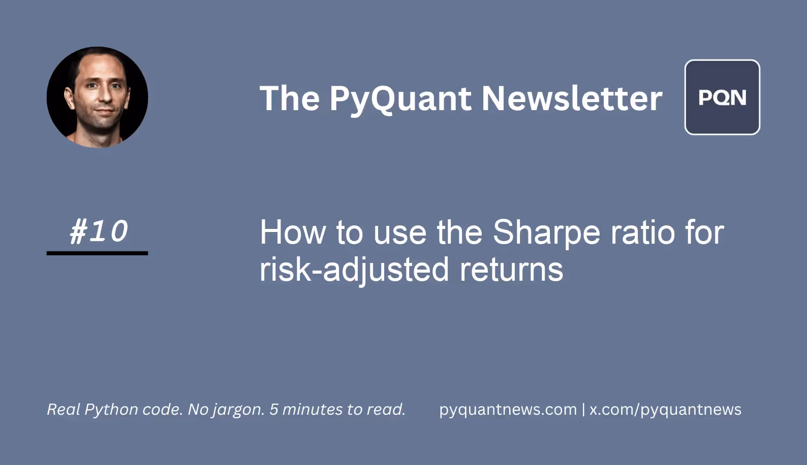 How to use the Sharpe ratio for risk-adjusted returns