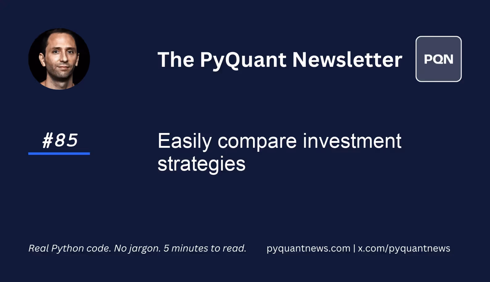 Easily compare investment strategies