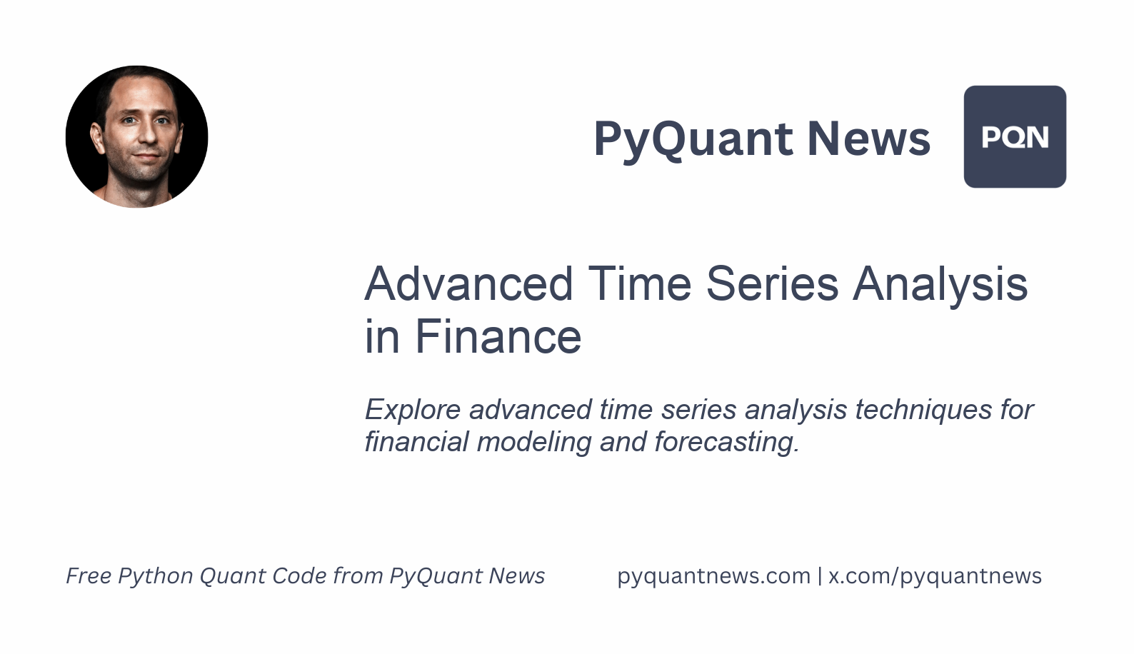 Advanced Time Series Analysis in Finance