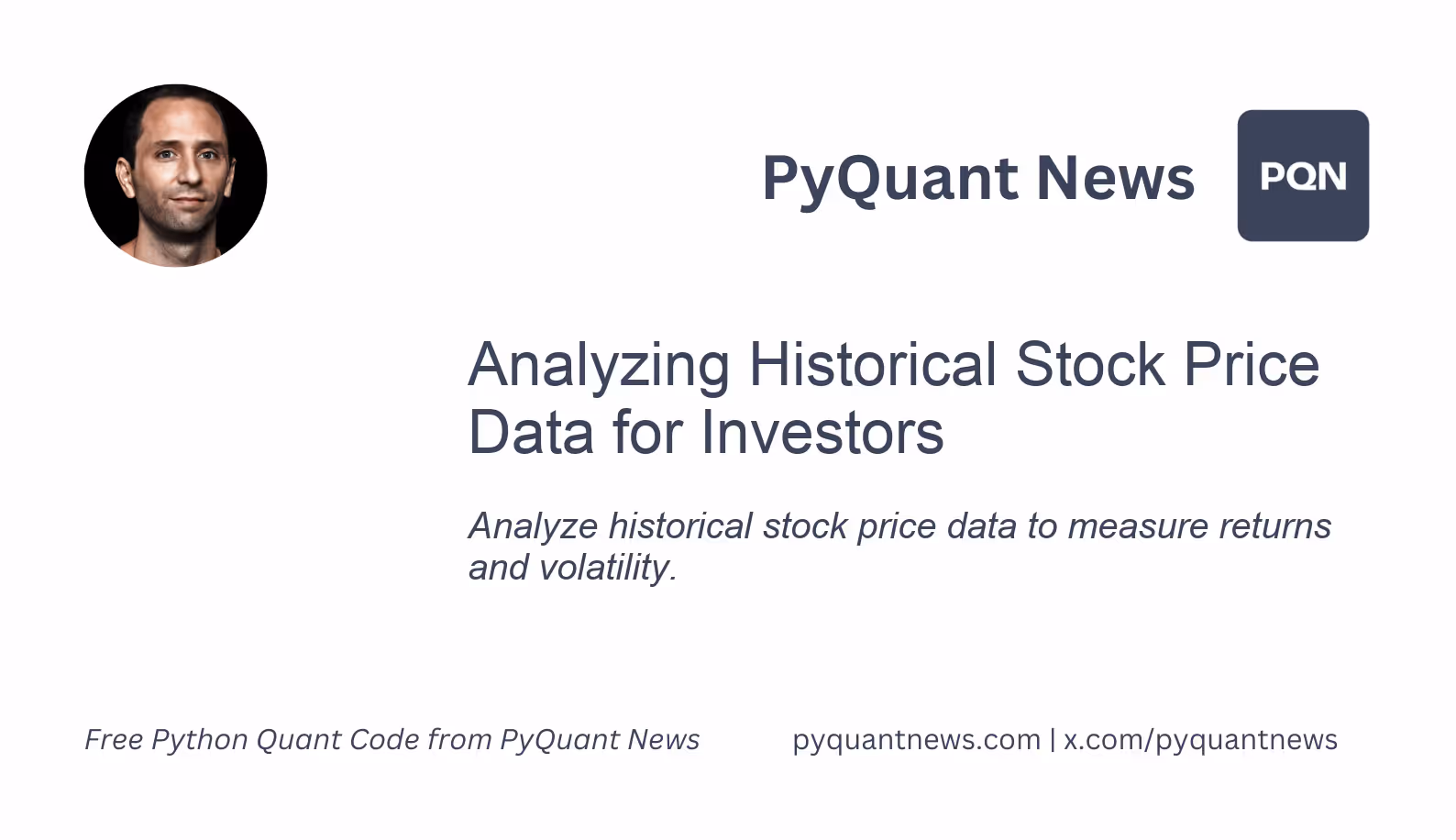 Analyzing Historical Stock Price Data for Investors