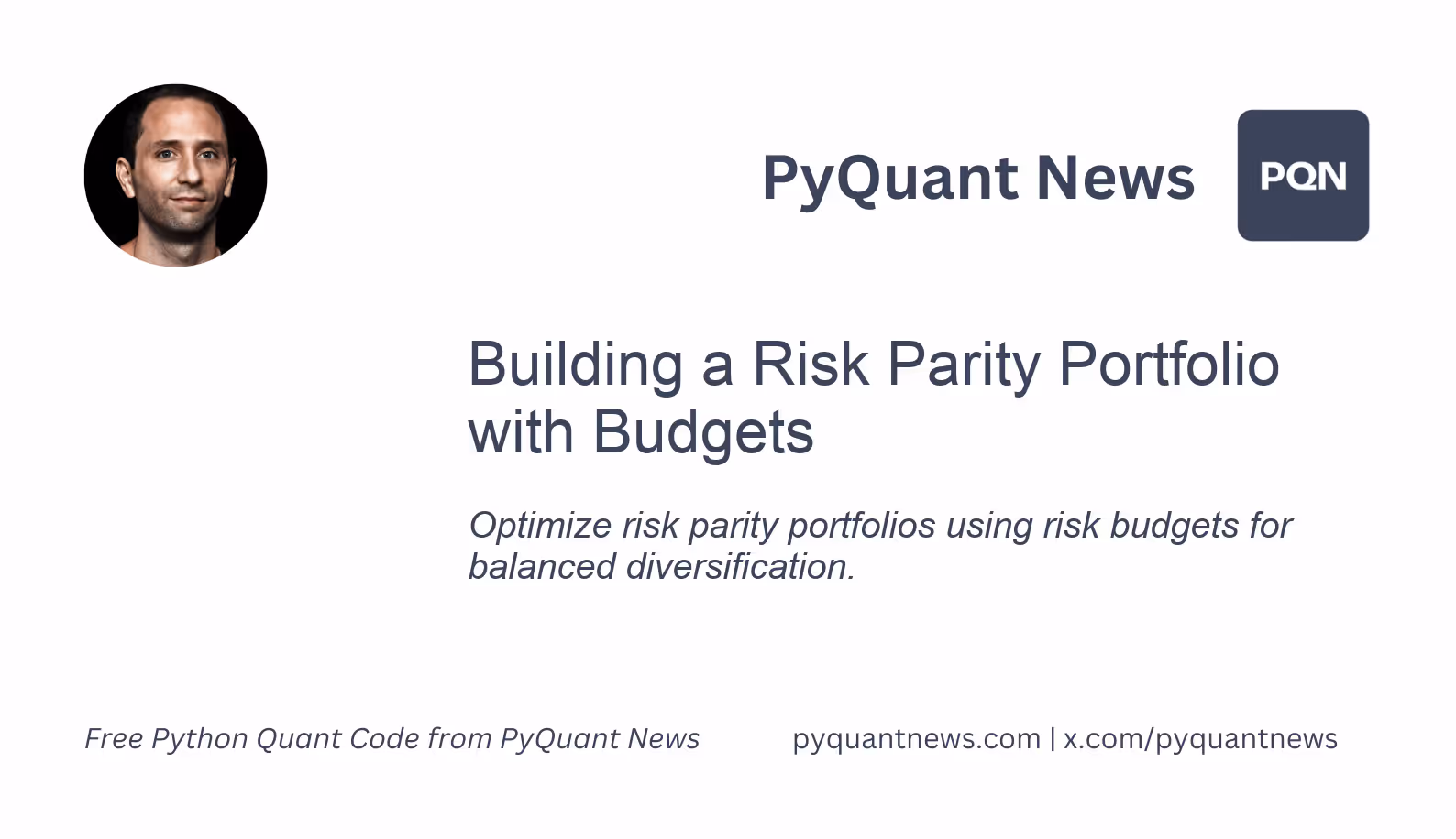 Building a Risk Parity Portfolio with Budgets