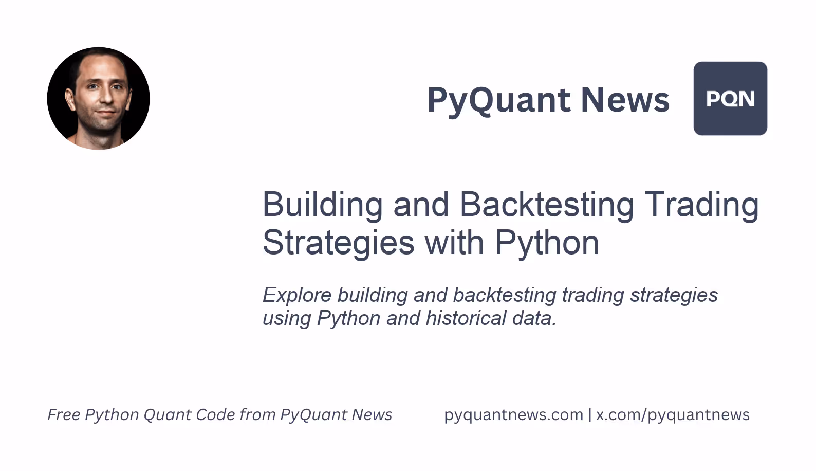 Building and Backtesting Trading Strategies with Python