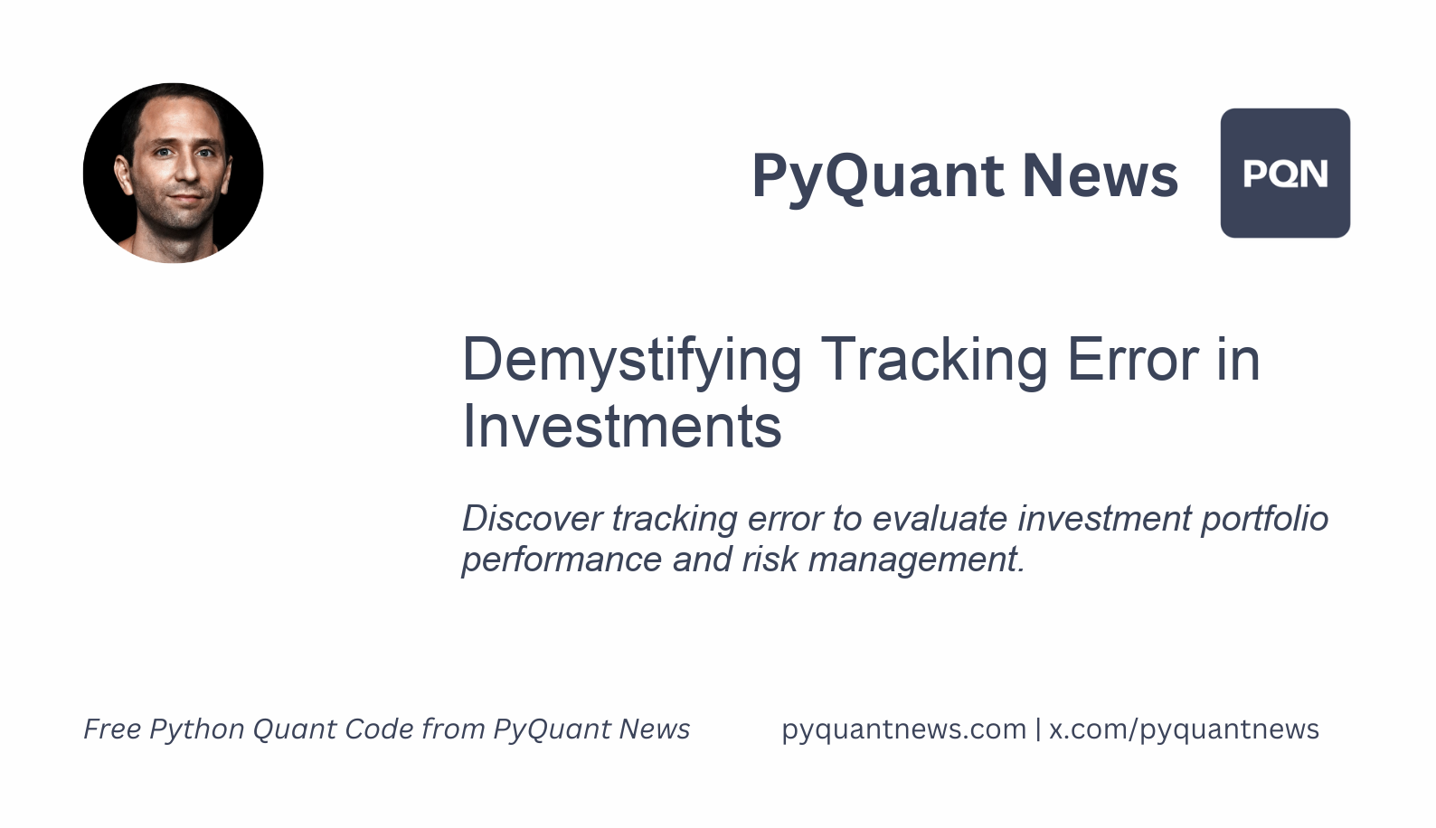 Demystifying Tracking Error in Investments