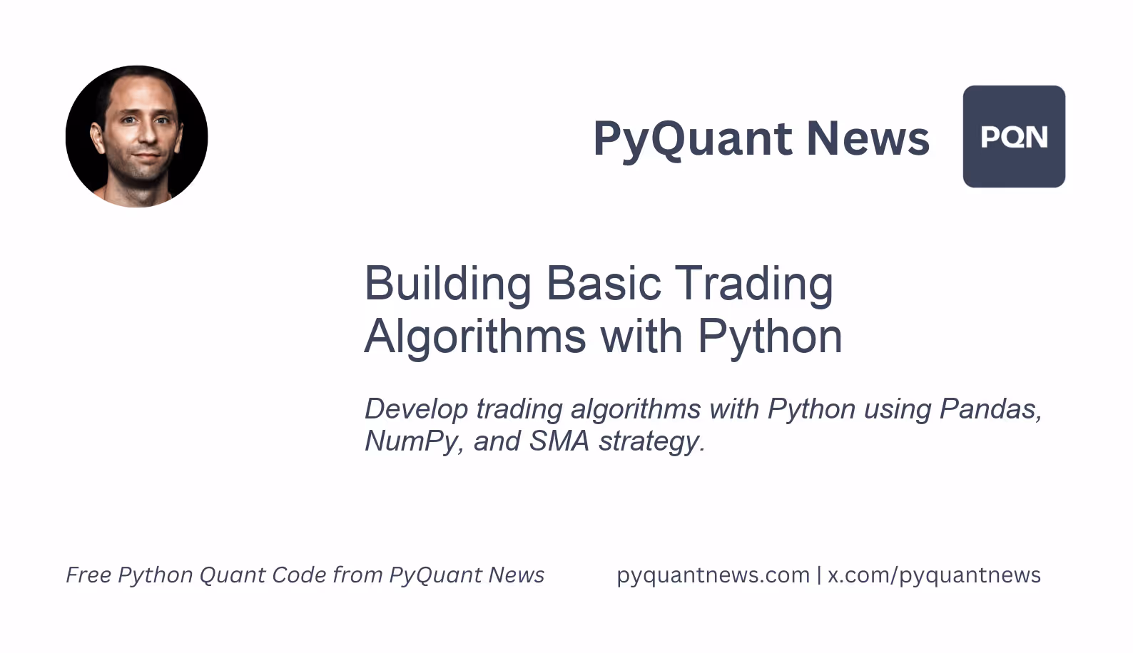 Building Basic Trading Algorithms with Python