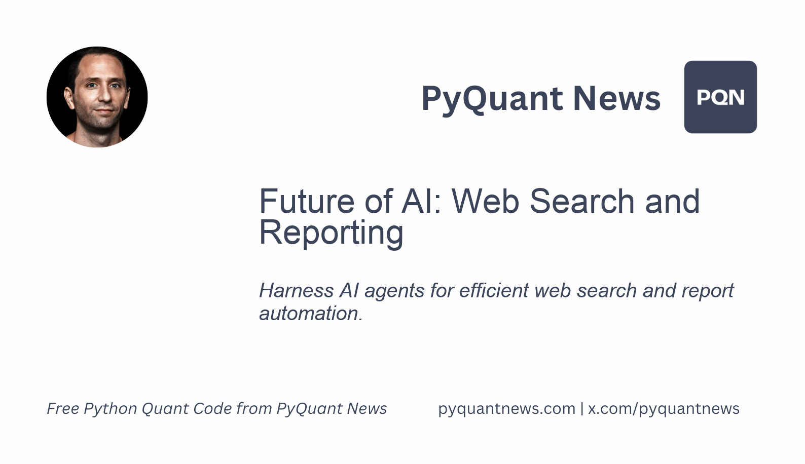 Future of AI: Web Search and Reporting