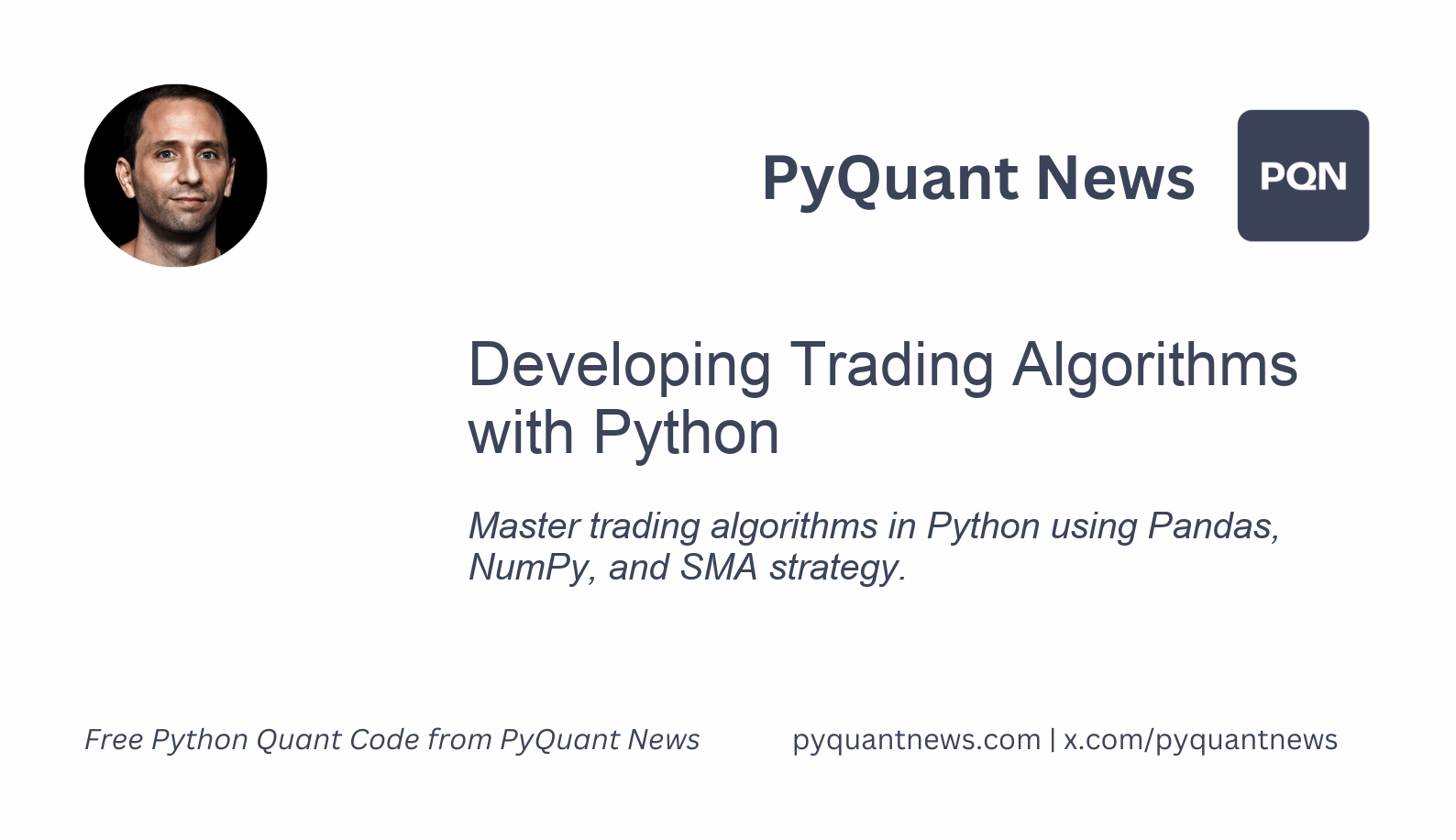 Developing Trading Algorithms with Python